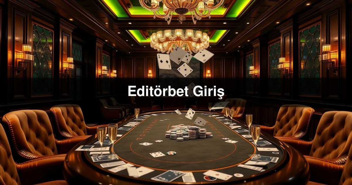 Editörbet Giriş