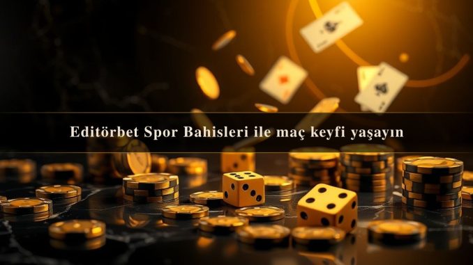 Editörbet Spor