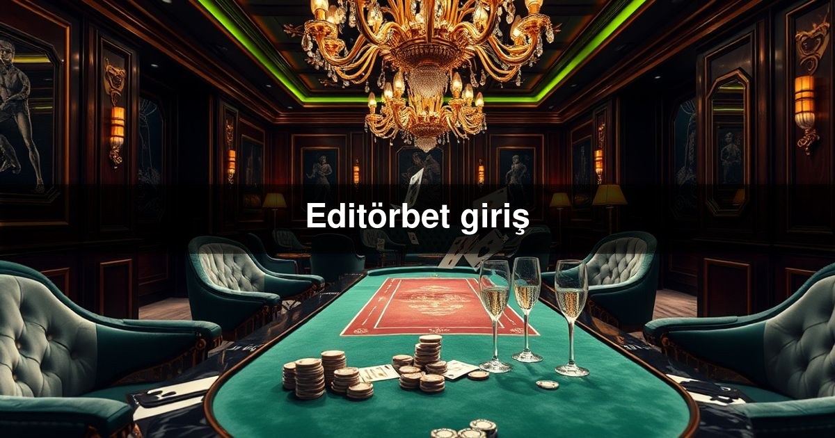 Editörbet giriş